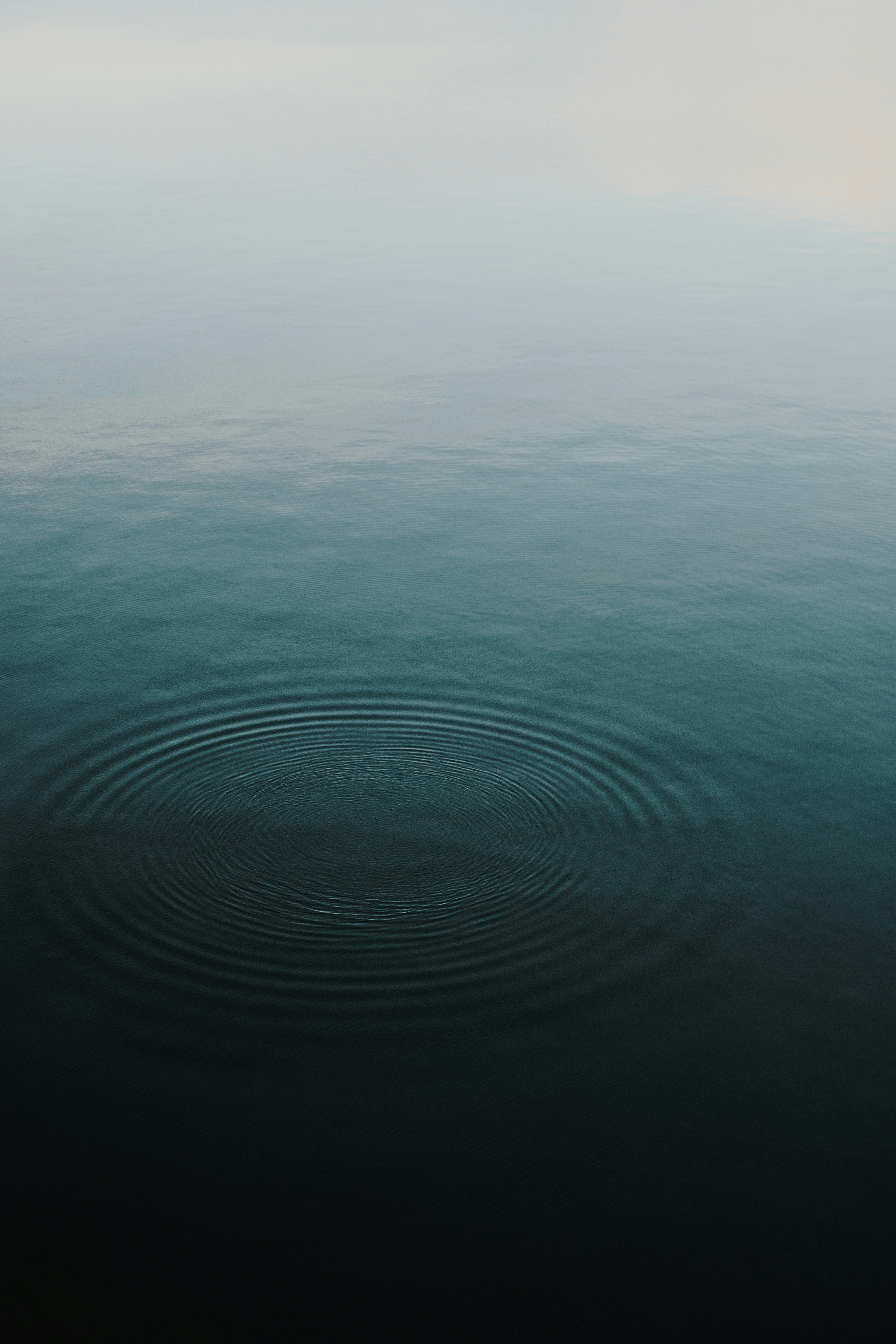 Droplet in the ocean